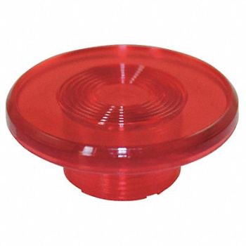 DAYTON Mushroom Head 30mm Red, 30G481