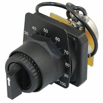 DAYTON Potentiometer 30mm Corr Res 2 W 5000Ohms, 30G489