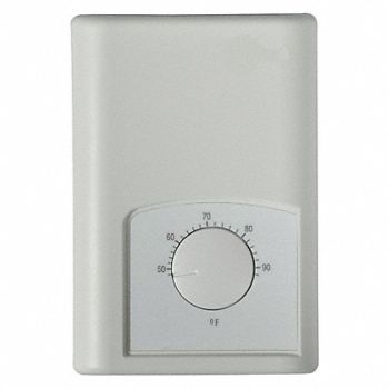 DAYTON Elct Wl/Ceil Htr Thrmostat 5-1/2 H 2Pole, 30KA31