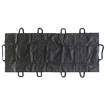 MEDSOURCE Patient Strecher 500 lb Black PK10, 30LR49