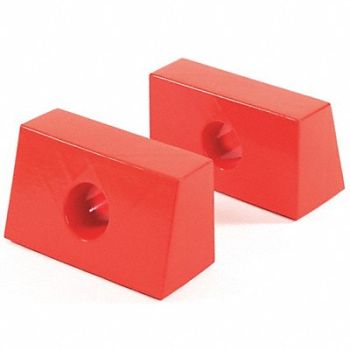 MEDSOURCE Head Immobilizer Block 9-3/4 in L Org, 30LT12