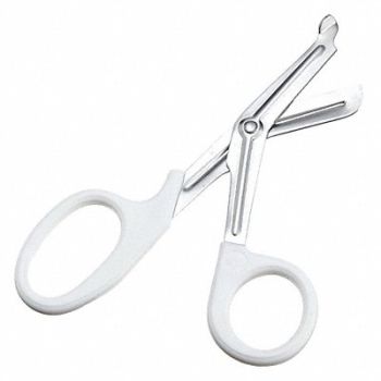 MEDSOURCE Shears White Stainless Steel PK50, 30LT88