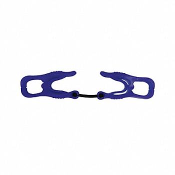 CONDOR H7255 Glove Clip with Dual Clips 6-13/32inL PR, 30LU75