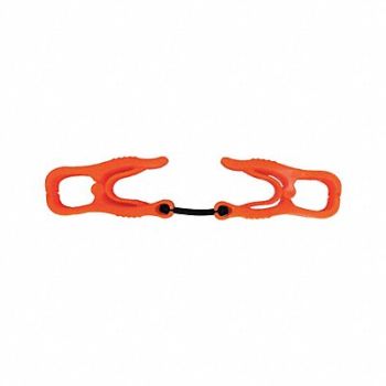 CONDOR H7255 Glove Clip with Dual Clips 6-13/32inL PR, 30LU76
