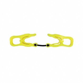 CONDOR H7255 Glove Clip with Dual Clips 6-13/32inL PR, 30LU77