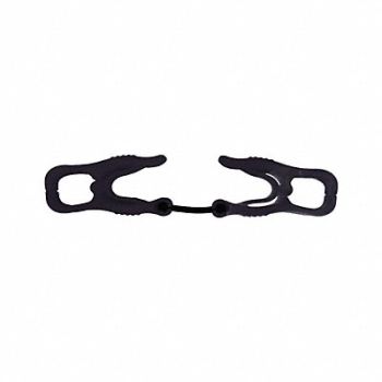 CONDOR H7255 Glove Clip with Dual Clips 6-13/32inL PR, 30LU78