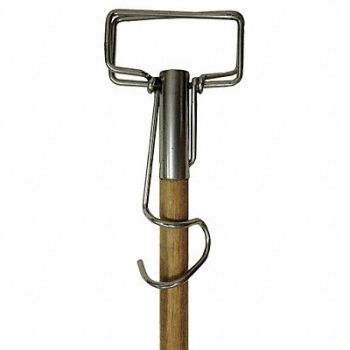TOUGH GUY Wet Mop Handle 62 in L Natural, 30LU88