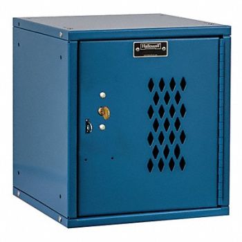HALLOWELL Lckr 1x1Lckr Bl 12.75 x11.25 x12 UnAssm, 30LW71
