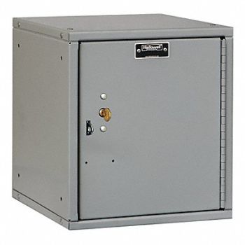 HALLOWELL Lckr 1x1Lckr LGry 12.7 x11.2 x12 UnAssm, 30LW76