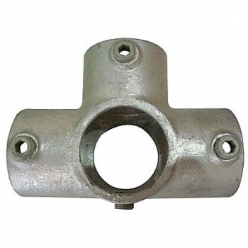 GRAINGER APPROVED Three-Socket Cross Fr Pipe Sz 2 in, 30LX44
