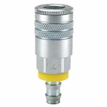 PARKER Quick Connect Socket 3/8 Body 3/8 Barb, 30N249