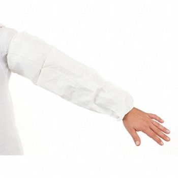 INTERNATIONAL ENVIROGUARD Disposable Sleeve White 18 PK200, 30N490