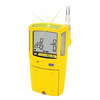 BW TECHNOLOGIES Single Gas Detector CO 0-1000 ppm NA Ylw, 30N680