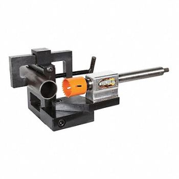 WOODWARD FAB Pipe and Tube Notcher 3 Notch, 30NX63