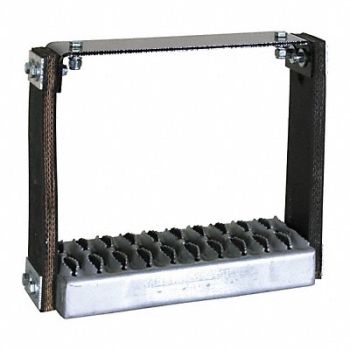 BUYERS PRODUCTS Flexible Rubber Step Black, 30PD55