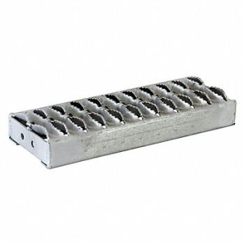 BUYERS PRODUCTS Diamond Deck-Span Tread Silver, 30PD89