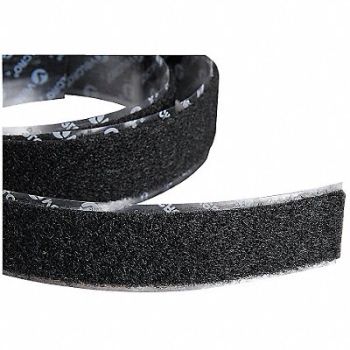 VELCRO BRAND Reclosable Fastener Strap Roll Black, 30PE16
