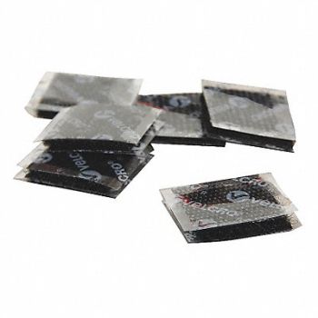 VELCRO BRAND Hook Loop Set 2 x2 Black PK50, 5JLH6