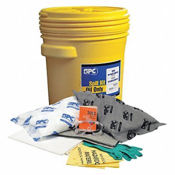 BRADY SPC ABSORBENTS Spill Kit Universal Yellow, 30PE54