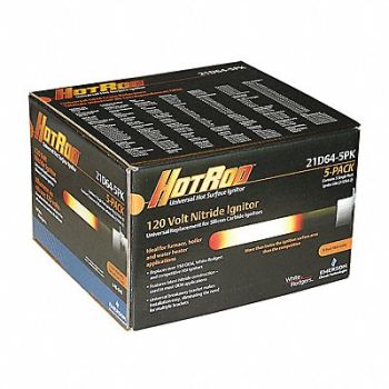 WHITE-RODGERS Hot Surface igniter 15-1/2InL 120V PK5, 30PL31