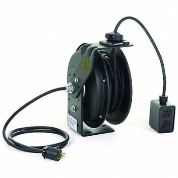 KH INDUSTRIES Cord Reel 25ft 12 AWG Receptacle 120VAC, 30PL35