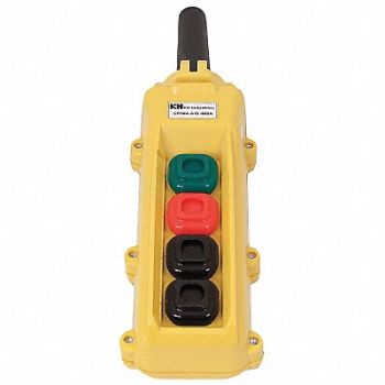 KH INDUSTRIES Pendant Station 4 Push Button NO NC, 30PL59