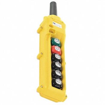 KH INDUSTRIES Pendant Station 6 Push Button NO NC, 30PL64