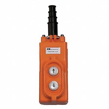 KH INDUSTRIES Pendant Station 2 Push Button NO Orange, 30PL73