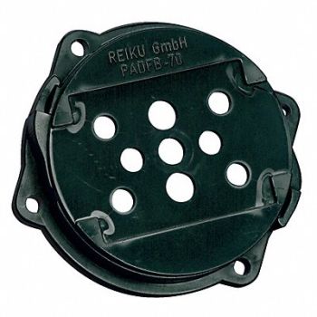 REIKU Flange 2.750 in Black Polyamide, 30PP71