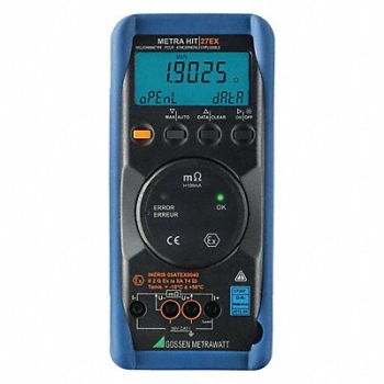 GOSSEN METRAWATT Milli Ohmmeter 30 microohm to 30 ohm, 30PR87