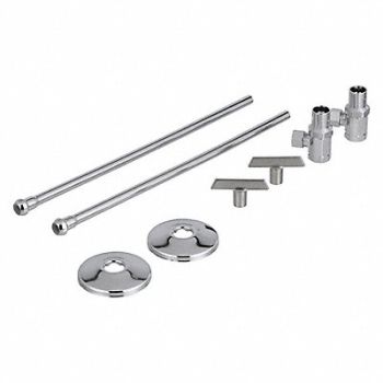 ZURN Angle Supply Stop 3/8 inx3/8 in IPS, 30PT13