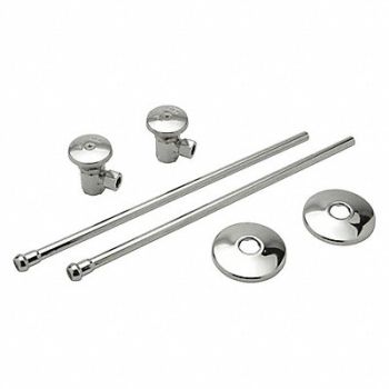 ZURN Angle Supply Stop 3/8 inx3/8 in IPS, 30PT14