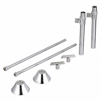 ZURN Angle Supply Stop 1/2 in x 3/8 in SWT, 30PT17