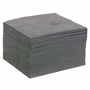 PIG Absorbent Pad Universal Gray PK125, 30PV58