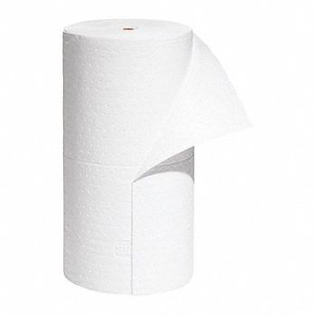 PIG Absorbent Roll Oil-Based Liquids White, 30PV62