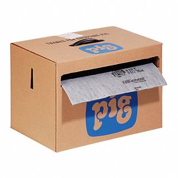PIG Absorbent Roll Universal Gray 80 ft.L, 30PV63