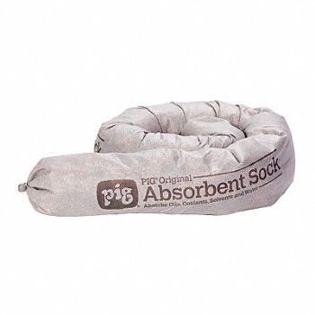 PIG Absorbent Sock Universal 3 ft 6 L PK40, 30PV67