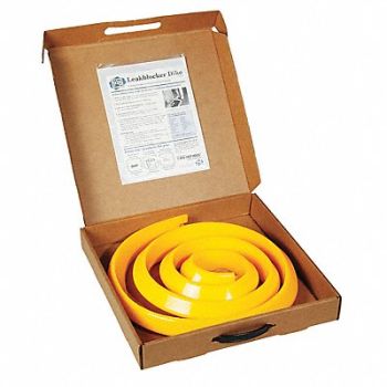 PIG LeakBlocker Dike Yellow 2-1/4 In, 30PW57