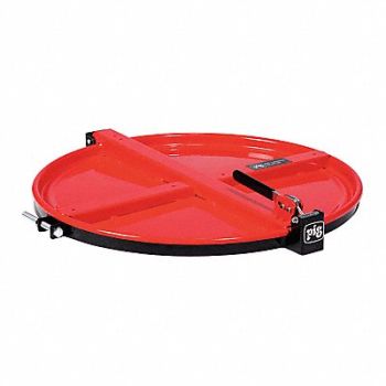 PIG Drum Lid Red Steel 85 gal, 30PX24