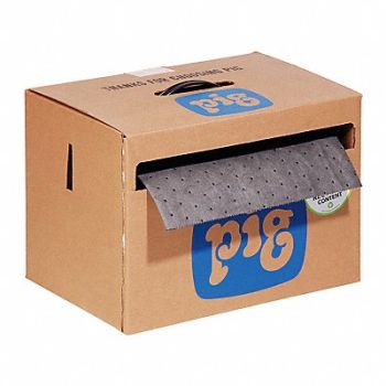 PIG Absorbent Roll Universal Gray 150 ft.L, 30PY94