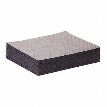 PIG Absorbent Pad Universal Gray PK50, 30PY96
