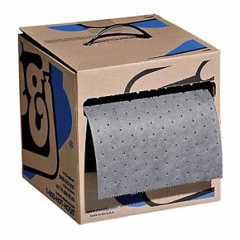PIG Absorb Roll Universal Gray 100 ft.L PK2, 30PY97