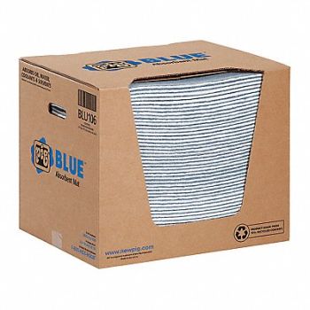 PIG Absorbent Pad Universal Light Blue PK50, 30PZ03
