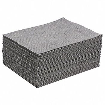 PIG Absorbent Pad Universal Gray PK100, 30PZ65
