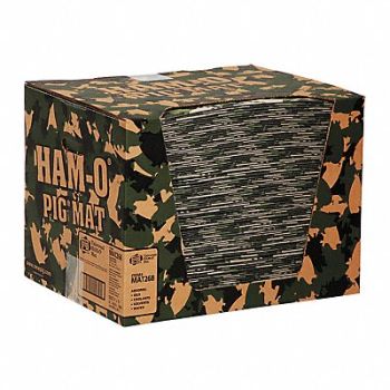 PIG Absorbent Pad Universal Green/Tan PK100, 30PZ86
