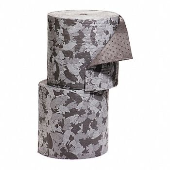 PIG Absorbent Roll Universal Gray/Black PK2, 30PZ88