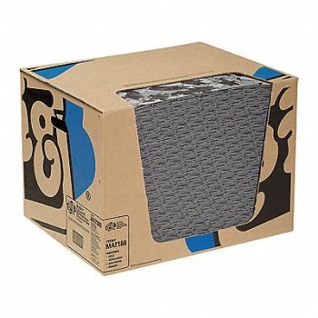 PIG Absorbent Pad Universal Black/Gray PK200, 30PZ94