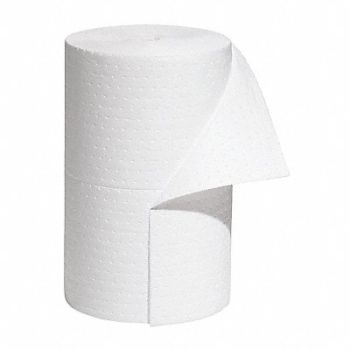 PIG Absorbent Roll Oil-Based Liquids White, 30RA16