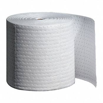 PIG Absorbent Roll Oil-Based Liquids White, 30RA29