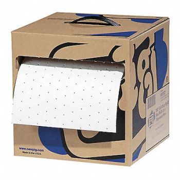 PIG Absorb Roll Oil-Based Liquids White PK2, 30RA37